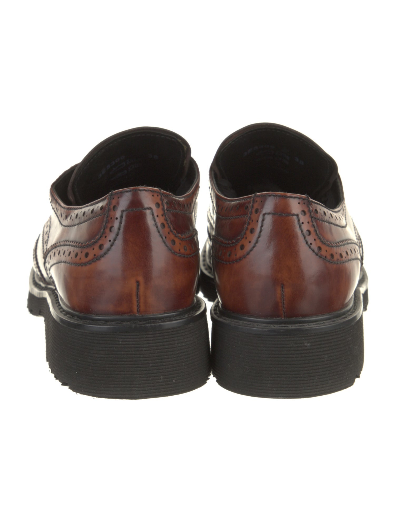 Prada Leather Oxfords